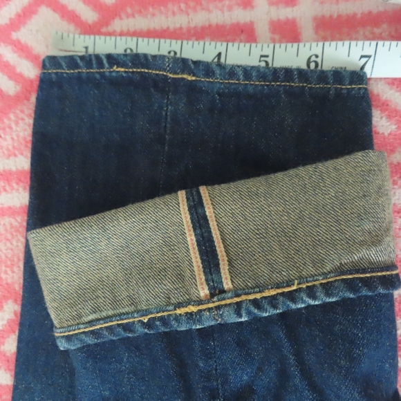 LEVI LVC 501XX VINTAGE BIG E JEANS 33 × 34 SELVEDGE (31x31.5) - Picture 6 of 12